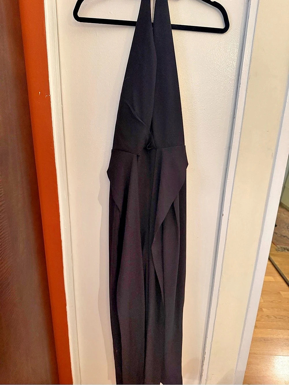 Gorgeous Halston Black Jumpsuit Like New